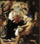 Our Lady with the Saints Peter Paul Rubens